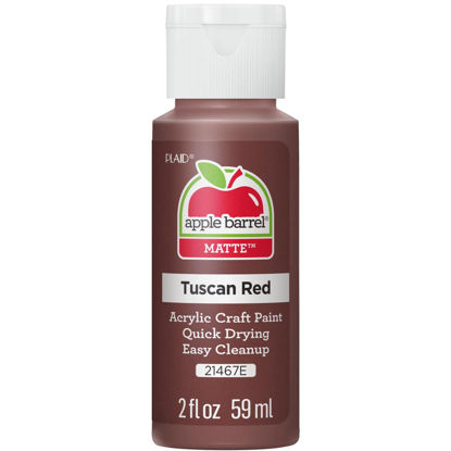 Picture of Apple Barrel Acrylic Paint in Assorted Colors (2 oz), 21467, Tuscan Red