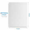 Picture of GOTIDEAL Stretched Canvas, 12x16" Inch Set of 6, Primed White - 100% Cotton Artist Canvas Boards for Painting, Acrylic Pouring, Oil Paint Dry & Wet Art Media