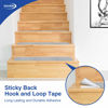 Picture of 1 Inch x 26 Feet Hook and Loop Tape Sticky Back Fastener Roll, Nylon Self Adhesive Heavy Duty Strips Fastener for Home Office School Car and Crafting Organization