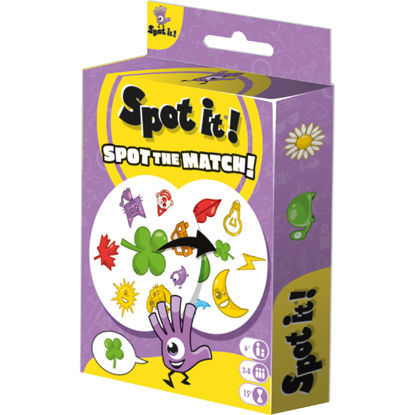 Picture of Zygomatic Spot It! Classic Card Game (Pocket Edition) | Matching Game | Fun Kids Game for Family Game Night | Travel Game | Great Kids Gift | Ages 6+ | 2-8 Players | Avg. Playtime 15 Mins | Made