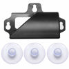 Picture of EZ Pass Holder. Super Strong Holder with Suction Cups Holds Tightly to Your Car Windshield (Black)
