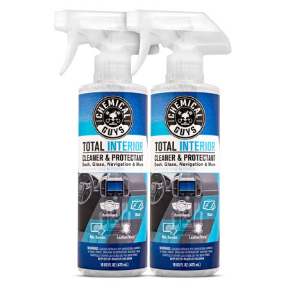 Picture of Chemical Guys SPI2201602 Total Interior Cleaner and Protectant, Safe for Cars, Trucks, SUVs, Jeeps, Motorcycles, RVs & More, 16 fl oz, (2 Pack)