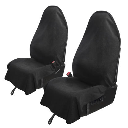 Leader accessories universal front rear car seat covers leather 17pcs combo pack full set online