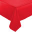 Picture of ZIMPLEWARE Red Standard Disposable Plastic Party Tablecloth [12-Pack] 54 x 108” Rectangle Table Cover for Indoor & Outdoor Use