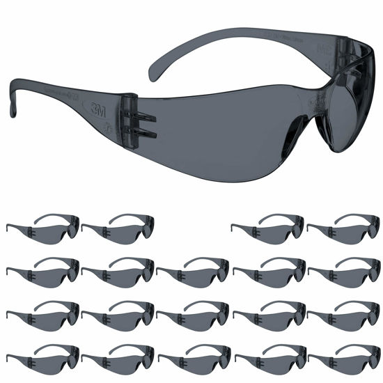 GetUSCart 3M Safety Glasses Virtua ANSI Z87 20 Pairs Gray