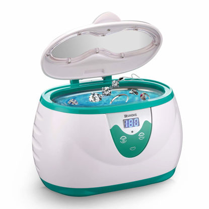 Picture of Ultrasonic Cleaner, UKOKE 3800S Professional Ultrasonic Jewelry Cleaner with Timer, Portable Household Ultrasonic Cleaning Machine, Electronics Eyeglasses Watch Ring Diamond Retainer Denture Clean