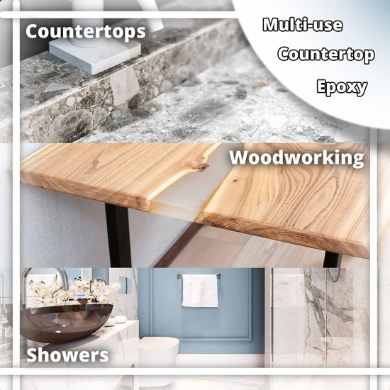 GetUSCart- Stone Coat Countertops Epoxy Kit (2 Gal) - DIY Epoxy Resin ...