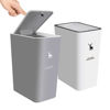 Picture of XPIY Trash Can with Lid, 3 Pack 4 Gallons/15 L (Black)
