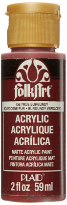 Picture of FolkArt Acrylic Paint in Assorted Colors (2 oz), 456, TRUE Burgundy