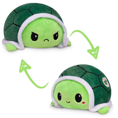 Picture of TeeTurtle - The Original Reversible Turtle Plushie - 10th Anniversary Sparkle - Cute Sensory Fidget Stuffed Animals That Show Your Mood - An Amazon Exclusive!