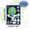 Picture of 24 Sheets 8.27''×5.9'' Make Your Own Space Stickers for Kids Toddlers, Make a Face Stickers for Kids Party Favors Activities