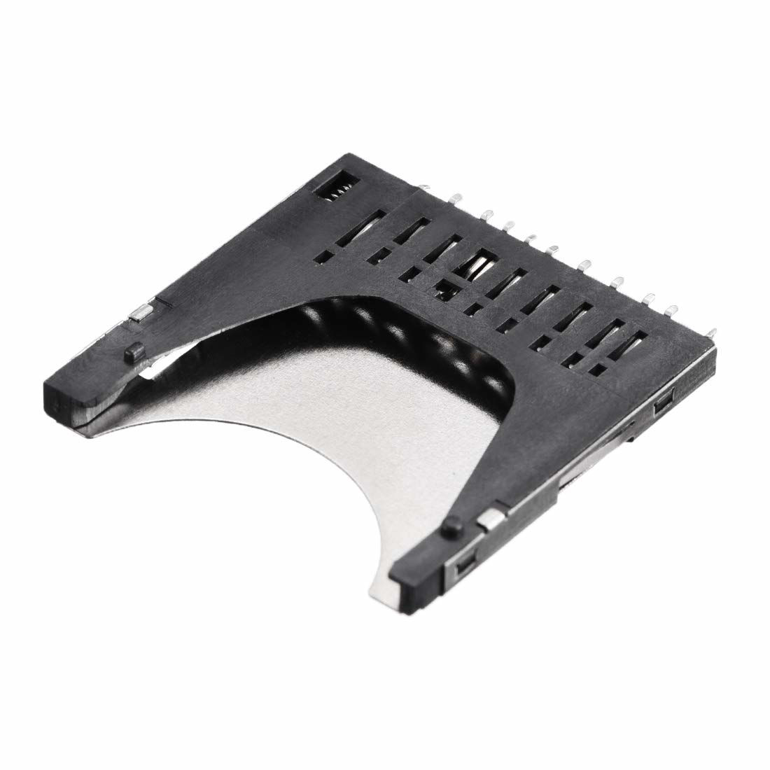 GetUSCart uxcell SD Memory Card Socket Holder Spring Loaded Push Type