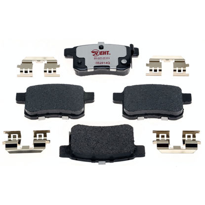 Picture of Raybestos Element3 EHT™ Replacement Rear Brake Pad Set for ’08-’17 Honda Accord and ’09-’14 Acura TSX Model Years (EHT1336H)