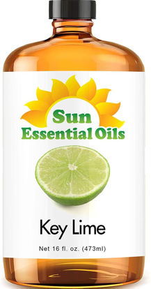 Picture of Sun Essential Oils 16oz - Key Lime Essential Oil - 16 Fluid Ounces