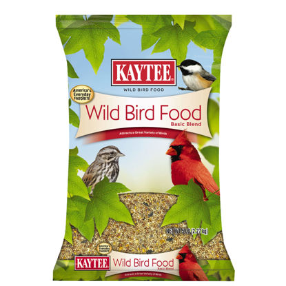 Picture of Kaytee Wild Bird Food Basic Seed Blend, 5 lb