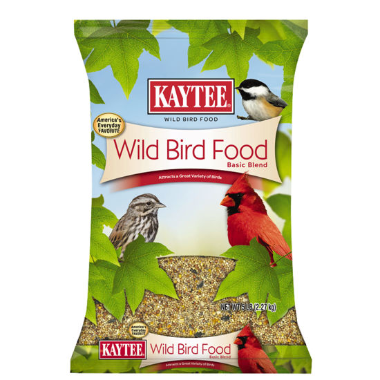 Picture of Kaytee Wild Bird Food Basic Seed Blend, 5 lb