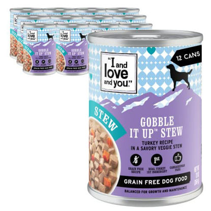 Picture of I and love and you Naked Essentials Wet Dog Food - Grain Free and Canned, Turkey, 13-Ounce, Pack of 12 Cans