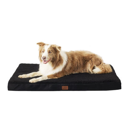 Picture of Bedsure Extra Large Dog Bed - XL Orthopedic Waterproof Dog Beds with Removable Washable Cover for Extra Large Dogs, Egg Crate Foam Pet Bed Mat, Suitable for Dogs Up to 100 lbs