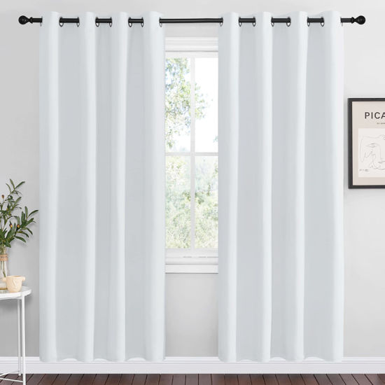 White room darkening curtains deals