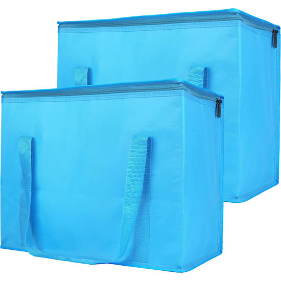 GetUSCart Bodaon 2 Pack Insulated Reusable Grocery Shopping Bag