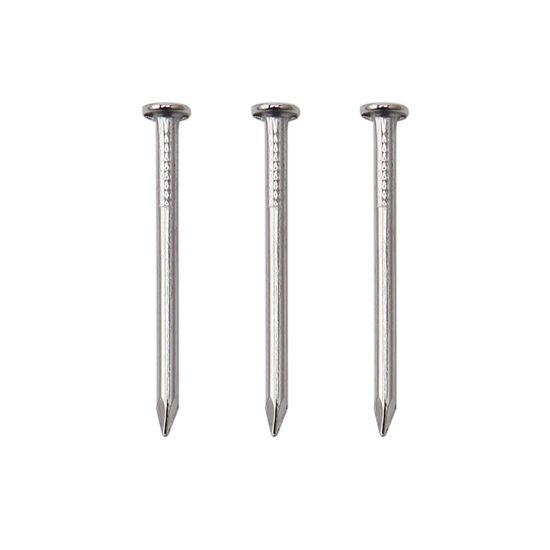 GetUSCart 500pcs Hardware Nails 1 Inch Nickel Plated Hanging