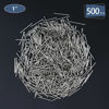 Picture of 500pcs Hardware Nails, 1 Inch Nickel Plated Hanging Nails, Wall Nails for Picture Hanging, Wood Nails, Wire Nails, Small Nails (1 In)