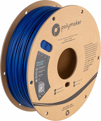 Picture of Polymaker PLA PRO Filament 1.75mm Blue, Powerful PLA Filament 1.75mm 3D Printer Filament 1kg - PolyLite 1.75 PLA Filament PRO Tough & High Rigidity 3D Printing PLA Filament Blue