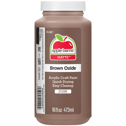 Picture of Apple Barrel Acrylic Paint in Assorted Colors (16 Ounce), 21129 Brown Oxide