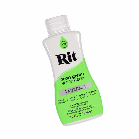 GetUSCart- Rit Dye Liquid - Wide Selection of Colors - 8 Oz. (Neon Green)