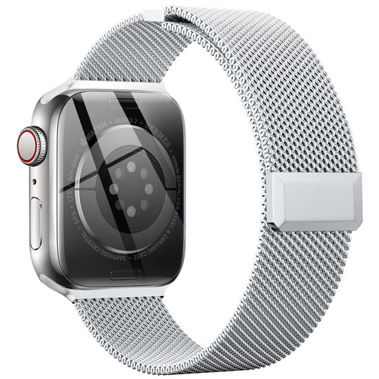 Apple watch bands 42mm magnetic loop cheap