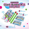 Picture of WOWMAZING Giant Bubble Kit: Family Pack (14-Piece Set) Best Value - Big Bubbles kit Including Big Bubble Wand and Giant Bubble Solution Concentrate. Makes 3 Gallon of Large Bubbles-Family Kit