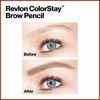Picture of Revlon Eyebrow Pencil, Colorstay Eye Makeup with Eyebrow Spoolie, Waterproof, Longwearing Angled Precision Tip, 215 Auburn, 0.01 Oz