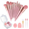 Picture of Makeup Brushes 22 Pcs Makeup Kit,Foundation Brush Eyeshadow Brush Make up Brushes Set (Pink, 22 Piece Set Large)