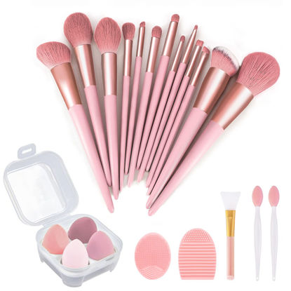 Unaone Silicone Makeup Brush Holder, Multipurpose Beauty Tool Organizer  Make up Brush Storage Stand for Painting Pen Brushes Nail Clippers Drill  Pens