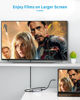 Picture of Sniokco USB C to HDMI Adapter, Portable Type-C to HDMI Adapter for Home Office, Aluminum, Compatible with MacBook Pro, MacBook Air, Pixelbook, Surface, Pad Pro, Pad Air, XPS, G,alaxy S8-S23 and More