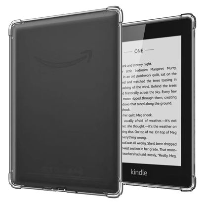 Picture of SFFINE Clear Case for 6" Kindle Paperwhite (10th Generation, 2018 Release),Scratchproof Thin Slim Soft TPU Gel Silicone Case Protective Cover for Kindle Paperwhite 4 10th Gen 6 Inch,Transparent