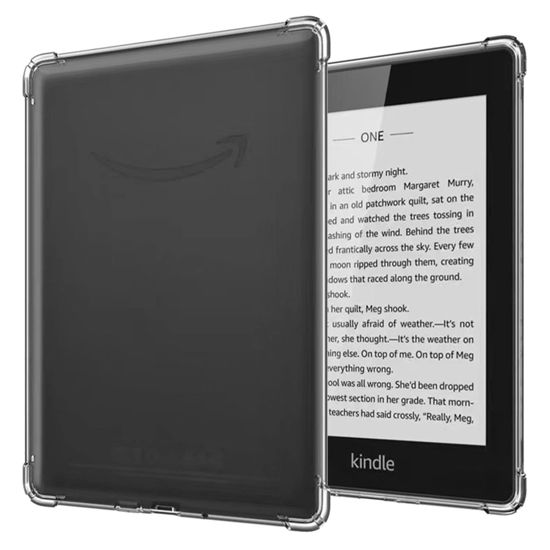 Picture of SFFINE Clear Case for 6" Kindle Paperwhite (10th Generation, 2018 Release),Scratchproof Thin Slim Soft TPU Gel Silicone Case Protective Cover for Kindle Paperwhite 4 10th Gen 6 Inch,Transparent