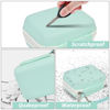 Picture of Carrying & Protective Case for Digital Camera, AbergBest 21 Mega Pixels 2.7" LCD Rechargeable HD/Kodak Pixpro/Canon PowerShot ELPH 180/190 / Sony DSCW800 / DSCW830 Cameras for Travel - Light Green