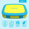 Picture of Bentgo® Kids Brights Bento-Style 5-Compartment Lunch Box - Ideal Portion Sizes for Ages 3 to 7 - Leak-Proof, Drop-Proof, Dishwasher Safe, BPA-Free, & Made with Food-Safe Materials (Citrus Yellow)