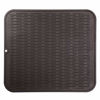 Picture of MicoYang Silicone Dish Drying Mat for Multiple Usage,Easy clean,Eco-friendly,Heat-resistant Silicone Mat for Kitchen Counter or Sink,Refrigerator or Drawer Liner Coffee XL 18 inches x 16 inches