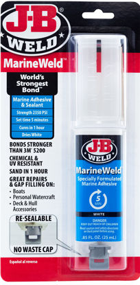 Picture of J-B Weld 50172 25 ml. MarineWeld Syringe
