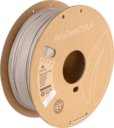 Picture of Polymaker Matte PLA Filament 1.75mm Muted White Filament, 1.75 PLA 3D Printer Filament 1kg- PolyTerra 1.75 PLA Filament Matte Muted White 3D Printing Filament (1 Tree Planted)