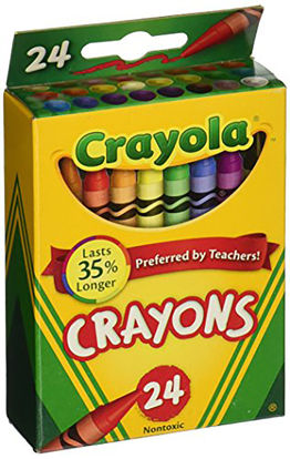 Picture of Crayola Crayons 24 Count, 6 Pack (52-0024-6)