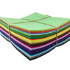 Picture of flic-flac 42pcs 8"x8“ (20x20cm) Felt Fabric Sheet Assorted Color Felt Pack DIY Craft Squares Nonwoven