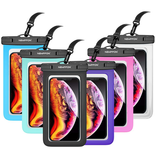 Waterproof phone sales holder for swimming