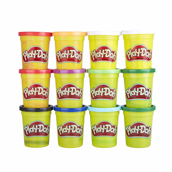  Play-Doh Bulk Winter Colors 12-Pack of Non-Toxic