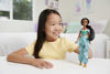 Picture of Disney Princess Jasmine Fashion Doll, Sparkling Look with Black Hair, Brown Eyes & Tiara Accessory