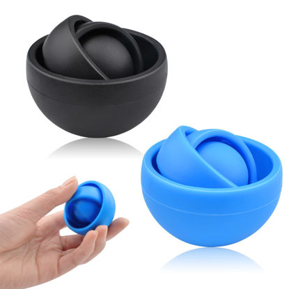 Picture of Yrissmiss Fidget Toy for Adults, Stress Toys Adults, Gift Ideas for Boys Girls Teens Kids, ADHD Autism Stress Relief Finger Toys Hand Fidget Spinner