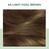 Picture of Clairol Natural Instincts Demi-Permanent Hair Dye, 6A Light Cool Brown Hair Color, Pack of 3