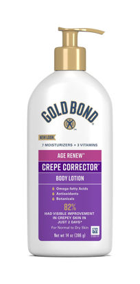 Picture of Gold Bond Age Renew Crepe Corrector Body Lotion, Replenishing & Smoothing Formula, 14 oz.